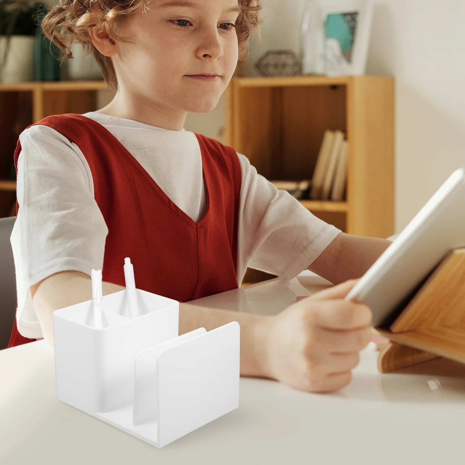 Layered Desktop Document Classification Organizer for Papers Letters and Pens Space Saving File Storage Box for Home Office Desk
Layered Desktop Document Classification Organizer for Papers Letters and Pens Space Saving File Storage Box for Home Office Desk