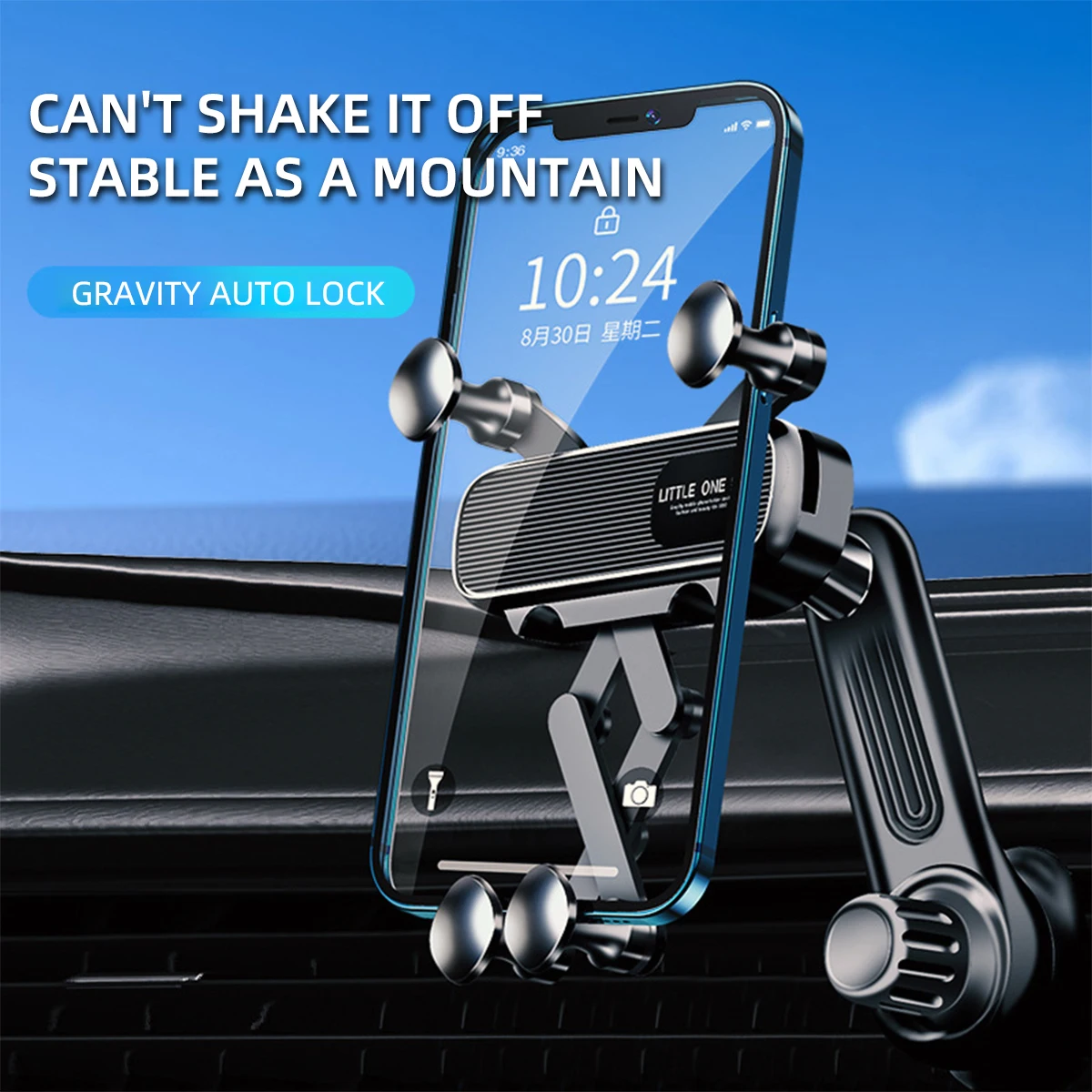 Gravity Car Phone Holder Air Vent Clip Navigation Stand 360° Rotation Telescopic Air Outlet Phone Support for 4.7-7 inch
Gravity Car Phone Holder Air Vent Clip Navigation Stand 360° Rotation Telescopic Air Outlet Phone Support for 4.7-7 inch