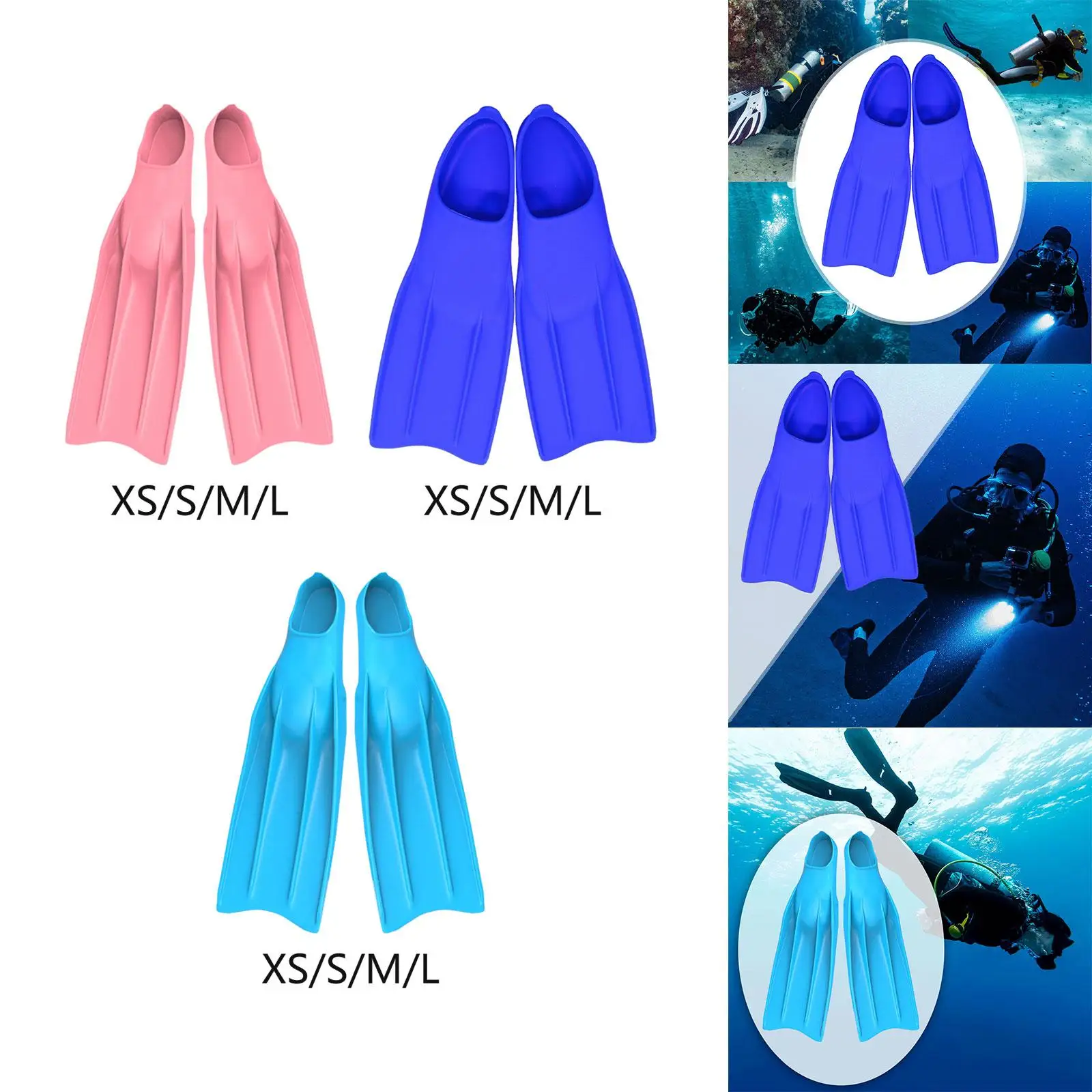 Snorkeling Fins Comfortable Swimming Fins for Adults Swim Training Fins Long Fins Portable Lightweight Travel Scuba Diving Fins
Snorkeling Fins Comfortable Swimming Fins for Adults Swim Training Fins Long Fins Portable Lightweight Travel Scuba Diving Fins