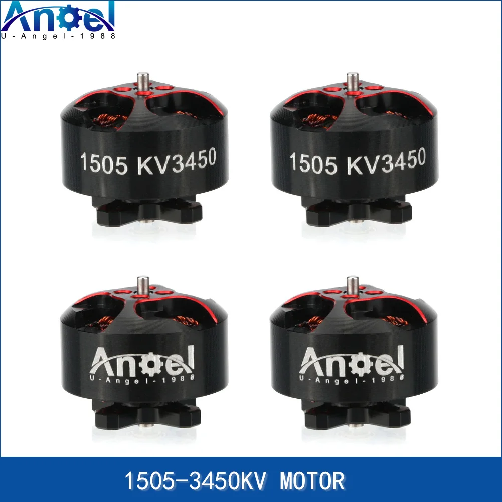 1/4pcs Uangel 1505 3450KV Brushless Motor Mini FPV Racing Drone Quadcopter Parts
1/4pcs Uangel 1505 3450KV Brushless Motor Mini FPV Racing Drone Quadcopter Parts