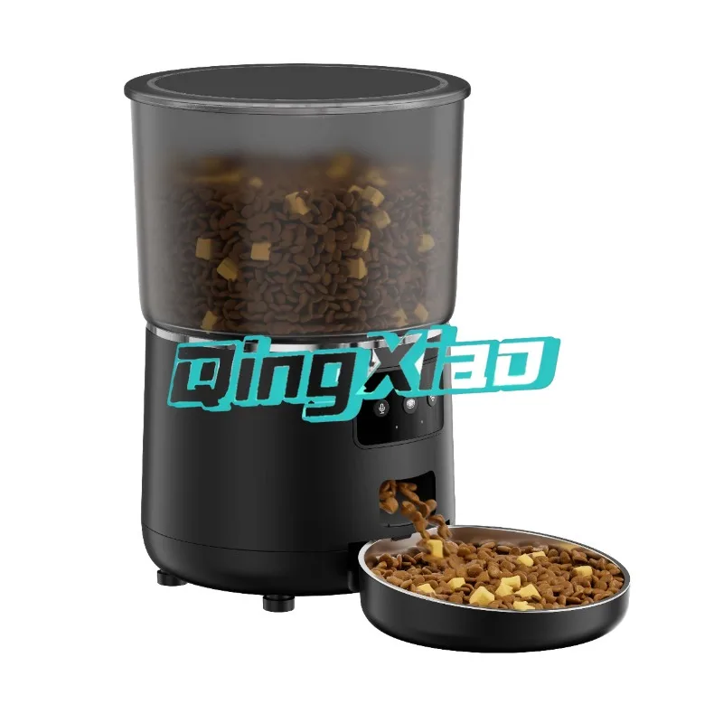 Intelligent Automatic Elevated 4L Pet Feeder with Timer Electronic Black Pet Feeder Automatic Double Bowl Wifi Smart Pet Feeder
Intelligent Automatic Elevated 4L Pet Feeder with Timer Electronic Black Pet Feeder Automatic Double Bowl Wifi Smart Pet Feeder