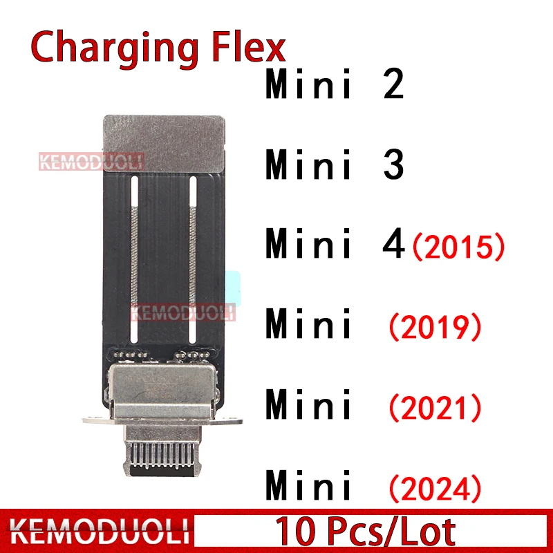 10 Pcs USB Ports Charger Dock Connector for Ipad Mini 2015 2019 2021 2024 2 3 4 5 6 7 4th 5th 6th 7th Generation Charging Flex
10 Pcs USB Ports Charger Dock Connector for Ipad Mini 2015 2019 2021 2024 2 3 4 5 6 7 4th 5th 6th 7th Generation Charging Flex