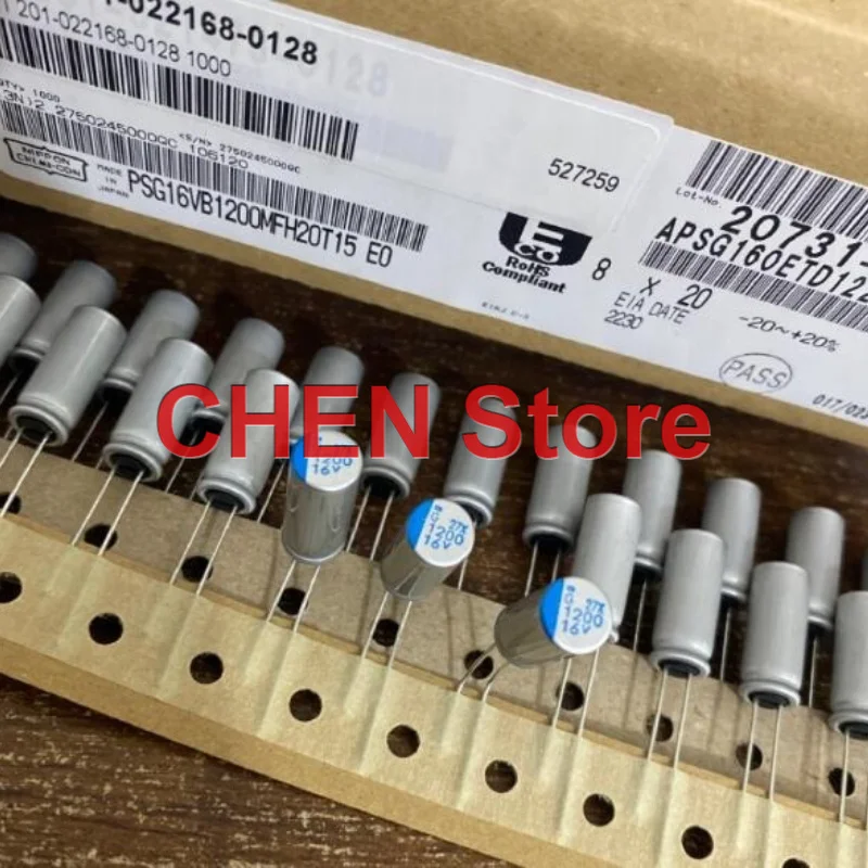 20PCS/50PCS NEW CHEMI-CON PSG 16V1200UF 8X20MM NCC NIPPON 1200UF 16V Motherboard Solid Capacitor APSG16ETD122M free shipping
20PCS/50PCS NEW CHEMI-CON PSG 16V1200UF 8X20MM NCC NIPPON 1200UF 16V Motherboard Solid Capacitor APSG16ETD122M free shipping