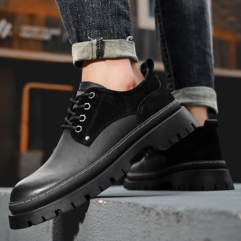 Genuine leather men's shoes Vintage Classic Gentleman Style Business Office Fashion Party High quality thick soled men's shoes
Genuine leather men's shoes Vintage Classic Gentleman Style Business Office Fashion Party High quality thick soled men's shoes