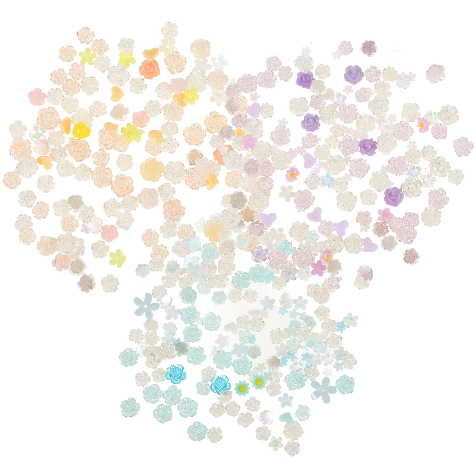 3 Bags Resin Flower Nail Art Decorations Lightweight Unique Stereo Ornaments for DIY Manicure Small Decorative Supplies
3 Bags Resin Flower Nail Art Decorations Lightweight Unique Stereo Ornaments for DIY Manicure Small Decorative Supplies