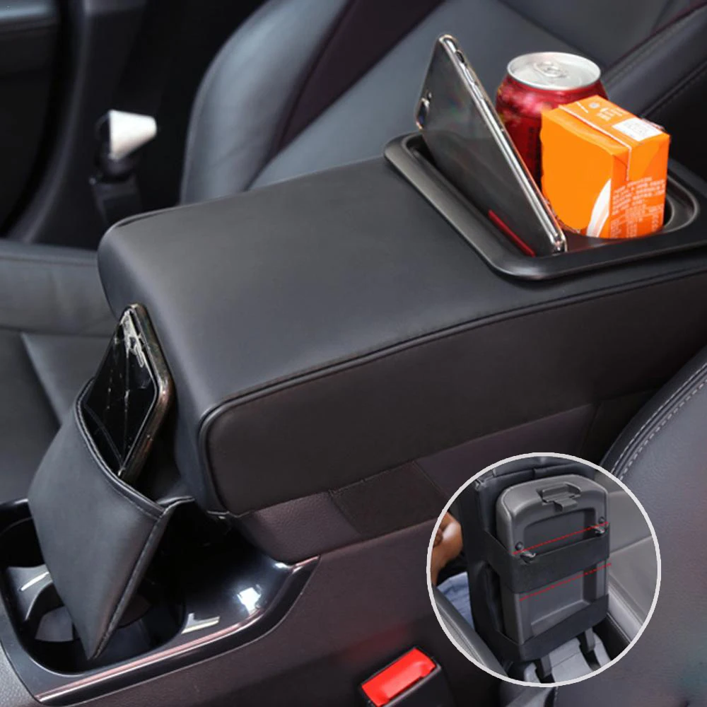 Universal Car Armrest Cushion Box Center Console Phone Organizer Armrest Cup Holder Storage Bracket Storage Box Car Accessories
Universal Car Armrest Cushion Box Center Console Phone Organizer Armrest Cup Holder Storage Bracket Storage Box Car Accessories