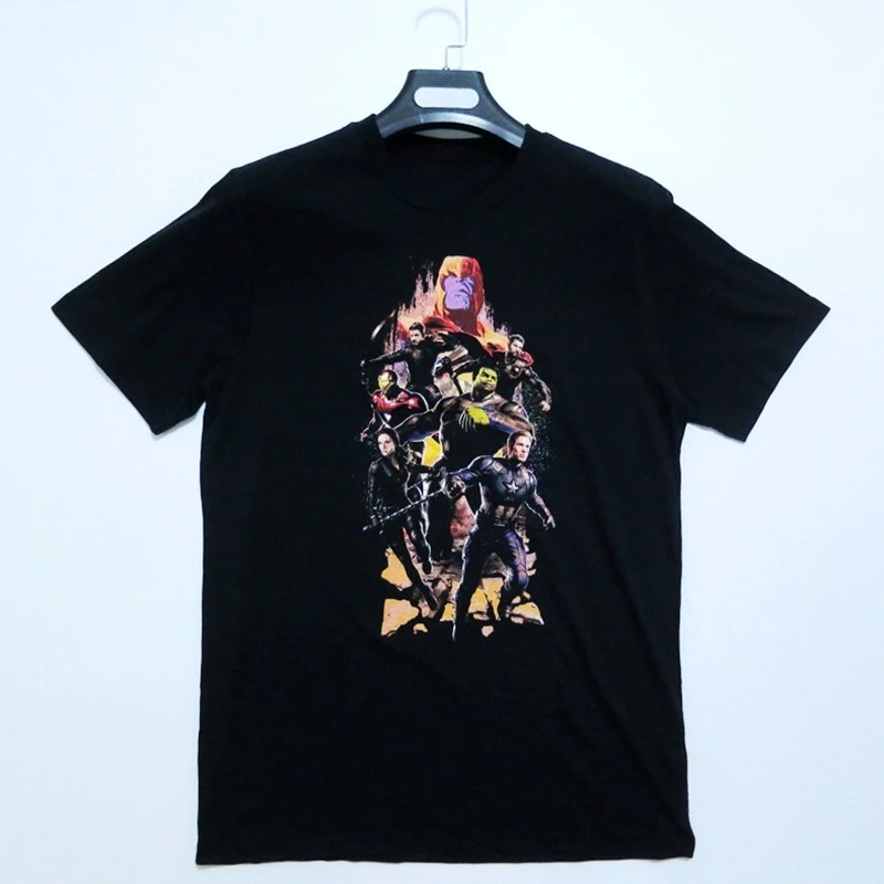 Оригинальный авторизованный высококачественный хлопковый мужской и женский спортивный повседневный топ Marvel Avengers Iron Man с короткими рукавами
Оригинальный авторизованный высококачественный хлопковый мужской и женский спортивный повседневный топ Marvel Avengers Iron Man с короткими рукавами