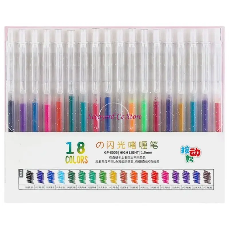N3UC Выдвижная цветная гелевая ручка 1,0 мм, блестящая гелевая ручка с чернилами, металлический маркер для скрапбукинга,
N3UC Выдвижная цветная гелевая ручка 1,0 мм, блестящая гелевая ручка с чернилами, металлический маркер для скрапбукинга,