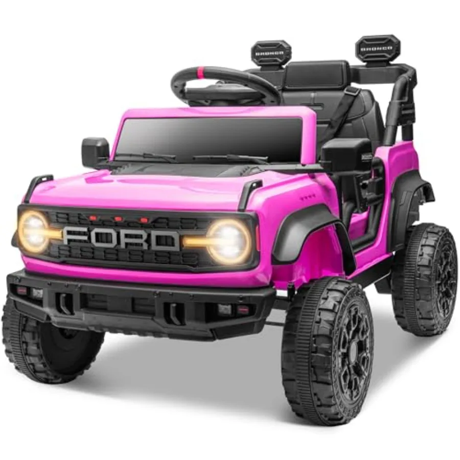 electric ride-on car for outdoor play, ABS plastic body, pink color, 12V battery with parental remote control, spring suspensio
electric ride-on car for outdoor play, ABS plastic body, pink color, 12V battery with parental remote control, spring suspensio