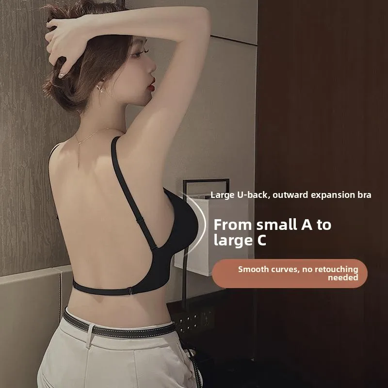 Invisible Steel Ring Bra Women's Cartoon Chest Trace Underwear Gathered Small Chest Ensemble Beautiful Back Home Clothes
Invisible Steel Ring Bra Women's Cartoon Chest Trace Underwear Gathered Small Chest Ensemble Beautiful Back Home Clothes