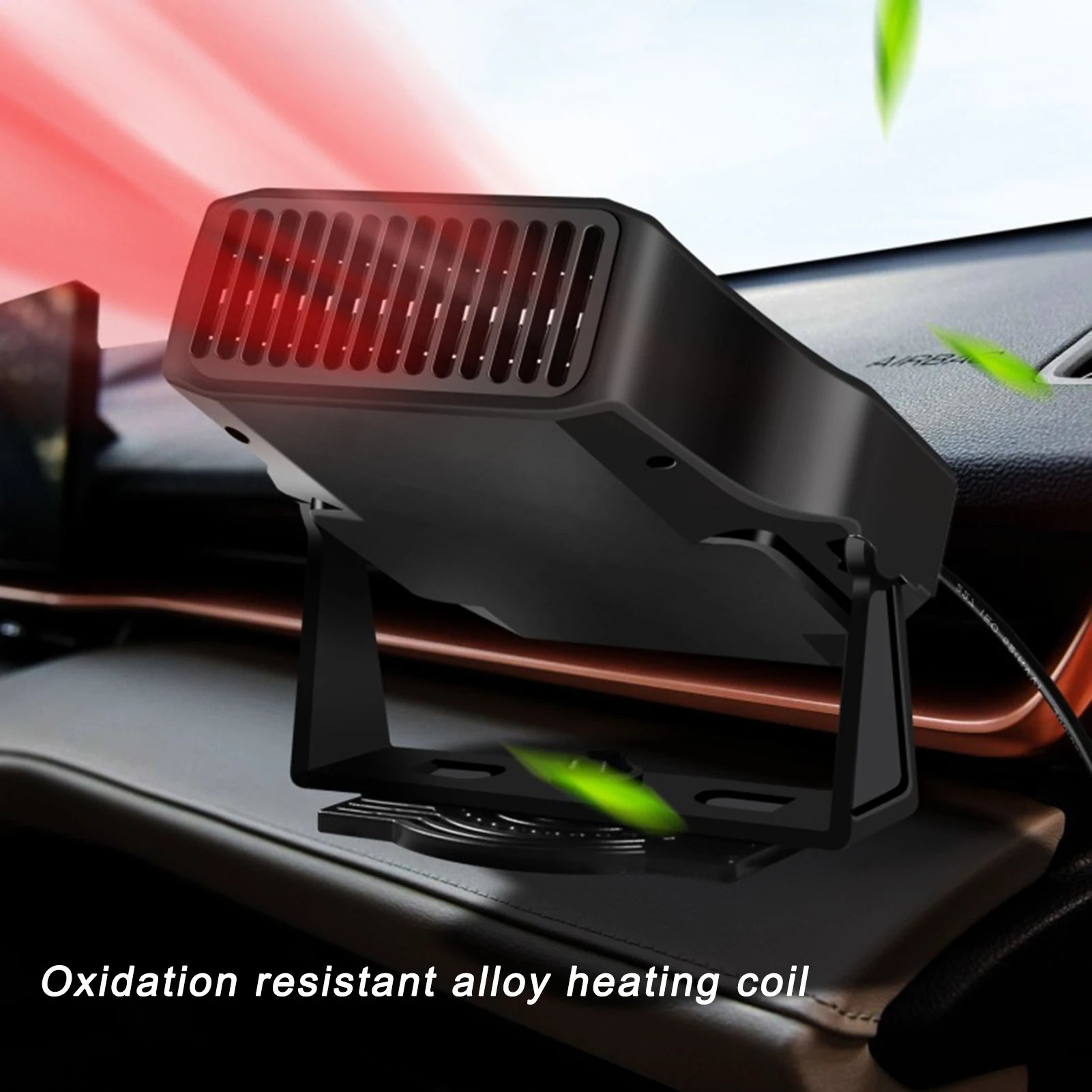 Car Heater 2 in 1 Quick Warming Oxidation Resistant Adjustable Angle Wide Application Portable Car Heater 12V
Car Heater 2 in 1 Quick Warming Oxidation Resistant Adjustable Angle Wide Application Portable Car Heater 12V
