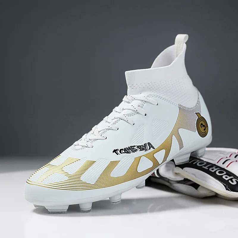 New Men Soccer Shoes Boys Girls Students Football Boots Adult Cleats Grass Training Match Turf Futsal Professional Outdoor
New Men Soccer Shoes Boys Girls Students Football Boots Adult Cleats Grass Training Match Turf Futsal Professional Outdoor