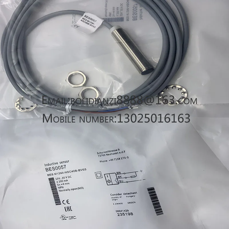 Brand new and original BUS004W BUS M18M1-XB-07/035-S92G Ultrasonic sensors
Brand new and original BUS004W BUS M18M1-XB-07/035-S92G Ultrasonic sensors