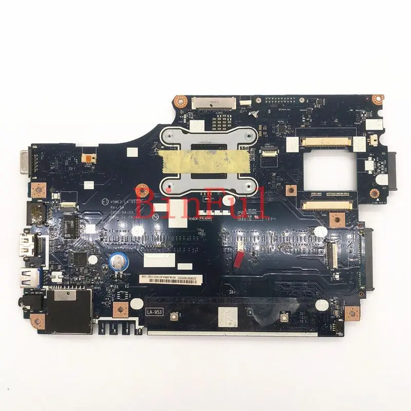 Материнская плата для Aspire E1-532 E1-572 E1-572G V5WE2 LA-9532P, материнская плата для ноутбука с процессором SR1DU 2955U, 100% полное тестирование, работает хорошо
Материнская плата для Aspire E1-532 E1-572 E1-572G V5WE2 LA-9532P, материнская плата для ноутбука с процессором SR1DU 2955U, 100% полное тестирование, работает хорошо