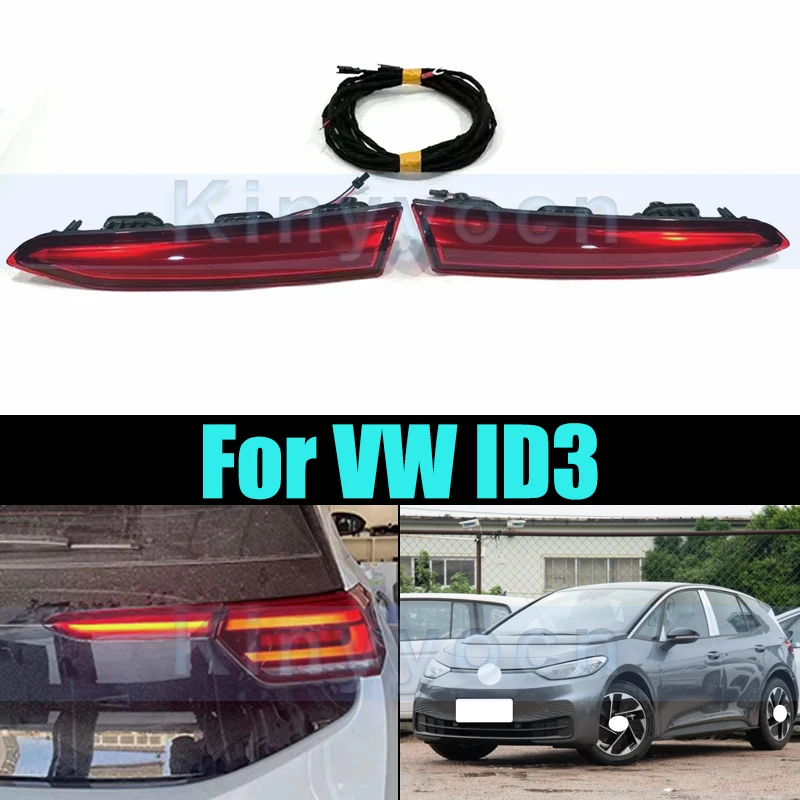 1 Pair Rear Bumper Inner Tail Light For VW ID3 Tail Lamp Rear Lamp Inner Brake Light Taillight
1 Pair Rear Bumper Inner Tail Light For VW ID3 Tail Lamp Rear Lamp Inner Brake Light Taillight