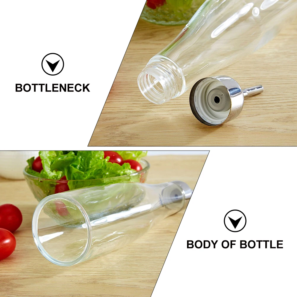 1Pcs 301ml Acrylic Oil Vinegar Container Transparent Seasoning Bottle Leak Proof Cooking Liquid Storage Kitchen Tool
1Pcs 301ml Acrylic Oil Vinegar Container Transparent Seasoning Bottle Leak Proof Cooking Liquid Storage Kitchen Tool