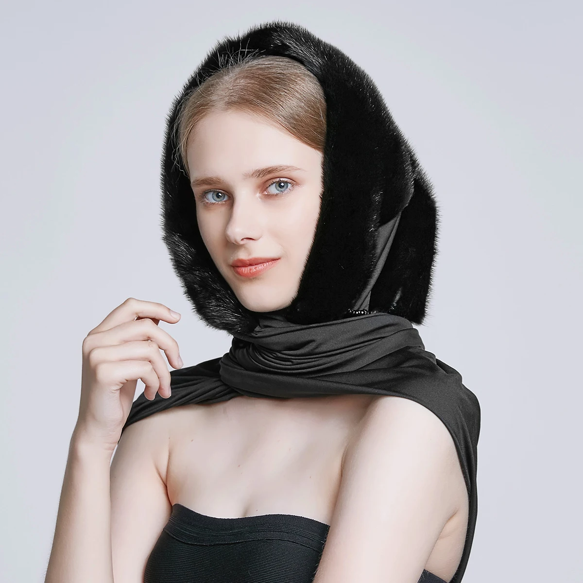 Women's Winter Faux Mink Fur Balaclava Hat Integrated Scarf Warm Faux Fur Headwrap Cap for Autumn and Winter
Women's Winter Faux Mink Fur Balaclava Hat Integrated Scarf Warm Faux Fur Headwrap Cap for Autumn and Winter