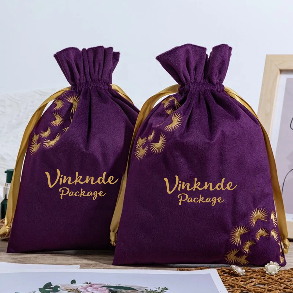 Custom Purple Velvet Jewelry Pouch Recyclable Drawstring Bag for Jewelry Earrings Candle Wig Perfume Oil Boutique Organizer Bags
Custom Purple Velvet Jewelry Pouch Recyclable Drawstring Bag for Jewelry Earrings Candle Wig Perfume Oil Boutique Organizer Bags