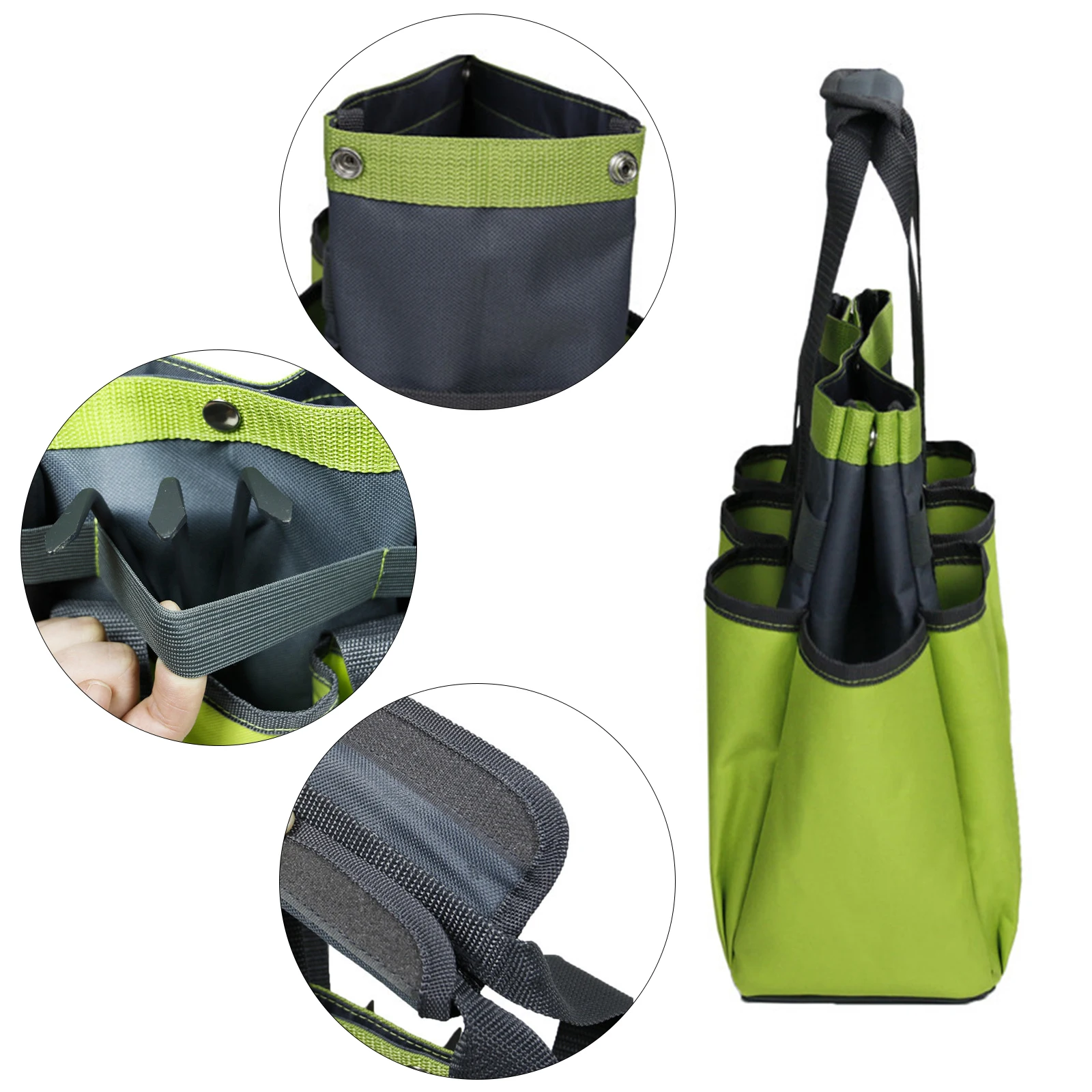 Practical Multi-Purpose Tool Bag High Quality Professional Multi Pocket Garden Tool Bag Oxford for Gardening Yard Lawn Work 
Practical Multi-Purpose Tool Bag High Quality Professional Multi Pocket Garden Tool Bag Oxford for Gardening Yard Lawn Work