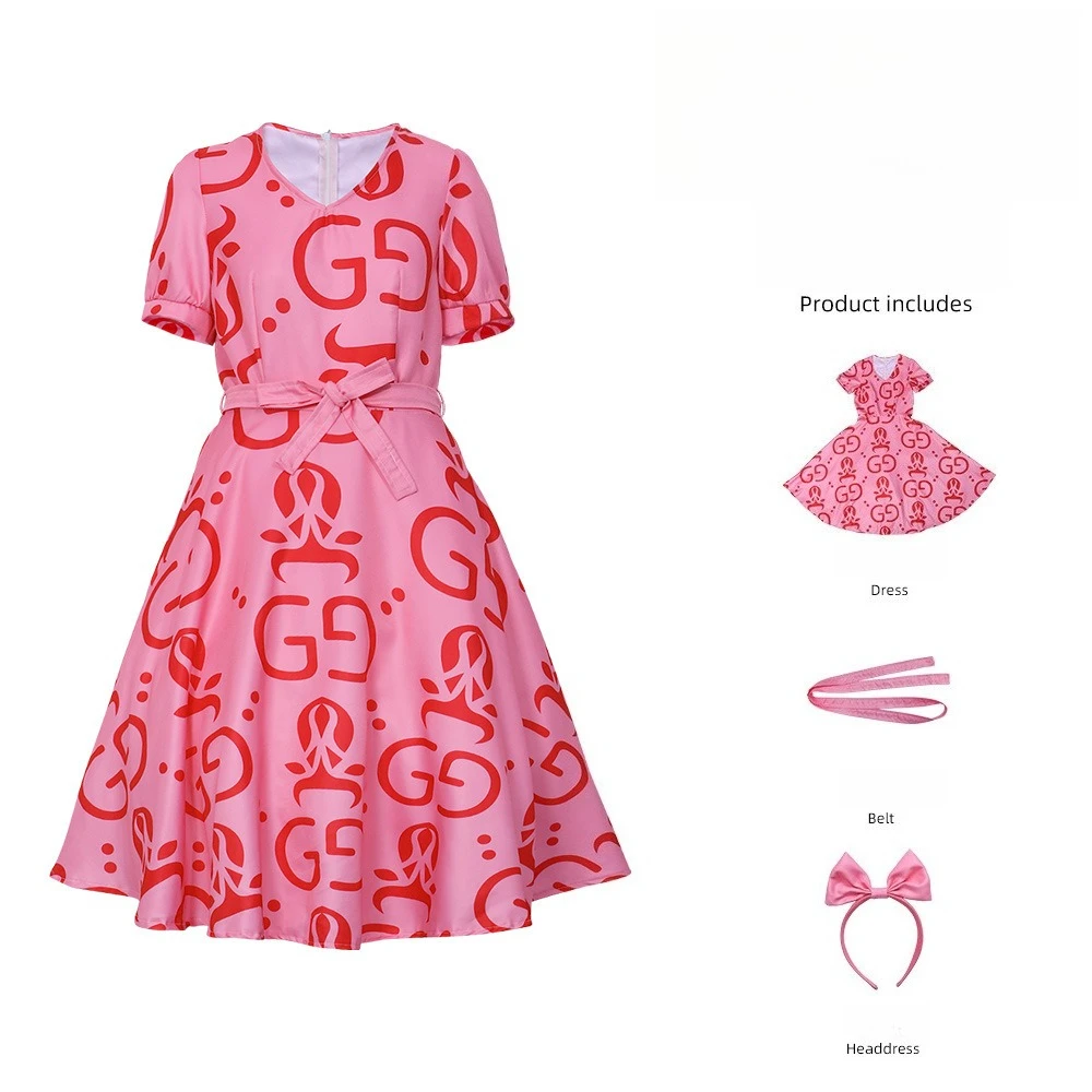 Lulu Cosplay Costumes Mother Daughter Outfits Carnival Party Fancy Dress Women Girls Movie Animals Shrew Pink Dress
Lulu Cosplay Costumes Mother Daughter Outfits Carnival Party Fancy Dress Women Girls Movie Animals Shrew Pink Dress