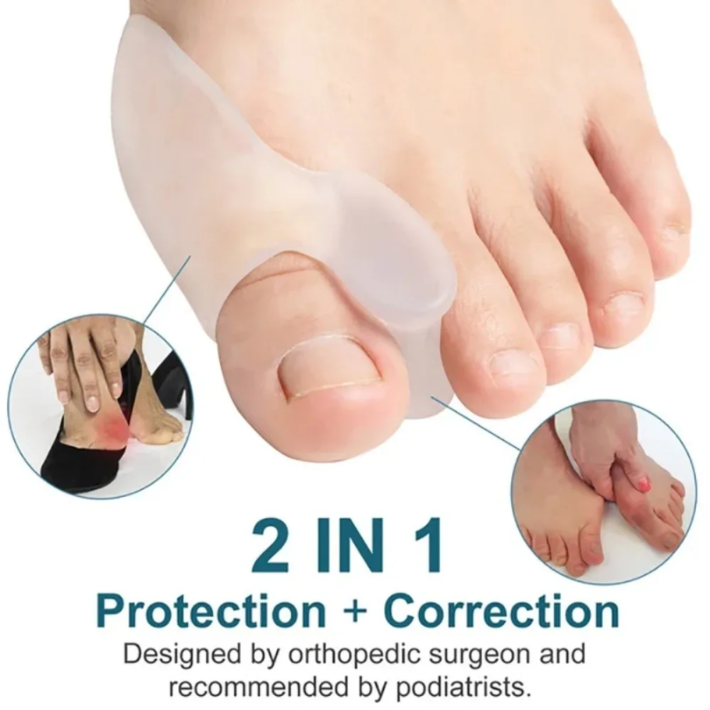 Get Relief from Bunions with 2pcs Soft Big Toe Corrector - Perfect for Night varicose veins socks emulsiones health care
Get Relief from Bunions with 2pcs Soft Big Toe Corrector - Perfect for Night varicose veins socks emulsiones health care
