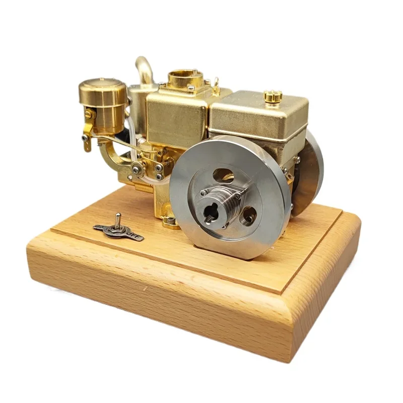 Gold seller Horizontal M26 Metal Single Cylinder Engine Model Water Cooled Internal Combustion Engine Exquisite Solid Wood Base
Gold seller Horizontal M26 Metal Single Cylinder Engine Model Water Cooled Internal Combustion Engine Exquisite Solid Wood Base