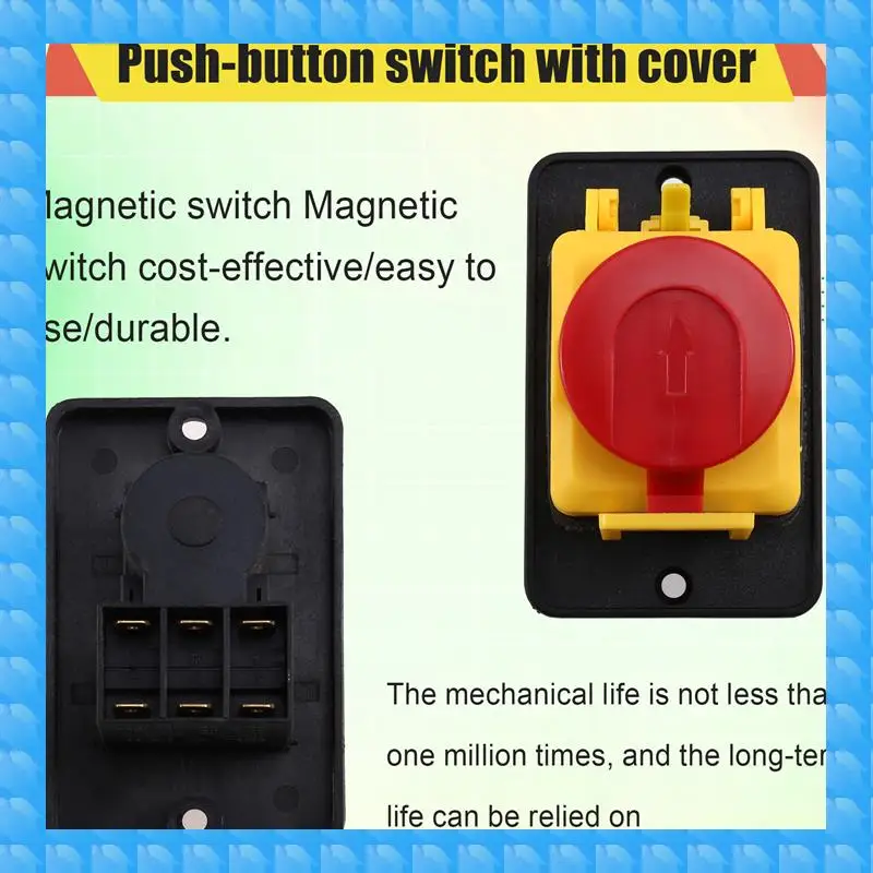 ETRT Heavy-Duty CK31 400 В переменного тока, 6-контактный магнитный самоблокирующийся переключатель двигателя для мощных металлических резцов
ETRT Heavy-Duty CK31 400 В переменного тока, 6-контактный магнитный самоблокирующийся переключатель двигателя для мощных металлических резцов