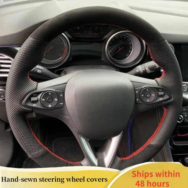Индивидуальный чехол на руль автомобиля для Opel Astra K Corsa E Karl Crossland X Grandland Insignia Zafira DIY оплетка рулевого колеса 
Индивидуальный чехол на руль автомобиля для Opel Astra K Corsa E Karl Crossland X Grandland Insignia Zafira DIY оплетка рулевого колеса