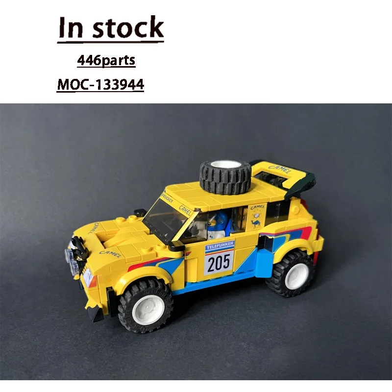 MOC-133944 New Classic Iconic 205 Turbo16 Sports Truck Racing Building Block Model 477 Parts Boys' Children's Birthday Toy
MOC-133944 New Classic Iconic 205 Turbo16 Sports Truck Racing Building Block Model 477 Parts Boys' Children's Birthday Toy