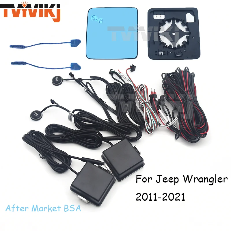 Side Rearview Mirror Blue Glass Lens with Blind spot system For Jeep Wrangler 2011-2021 Wide Angle View anti glare car mirrors
Side Rearview Mirror Blue Glass Lens with Blind spot system For Jeep Wrangler 2011-2021 Wide Angle View anti glare car mirrors