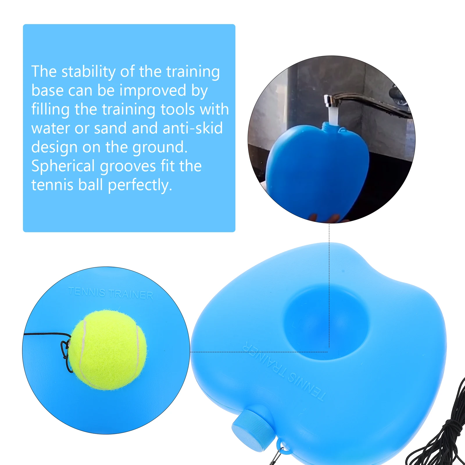 Тренажер для тенниса, 1 комплект, премиум-качество, прочная основа, инструмент для самостоятельных тренировок, для использования в помещении и на улице, для улучшения реакции
Тренажер для тенниса, 1 комплект, премиум-качество, прочная основа, инструмент для самостоятельных тренировок, для использования в помещении и на улице, для улучшения реакции