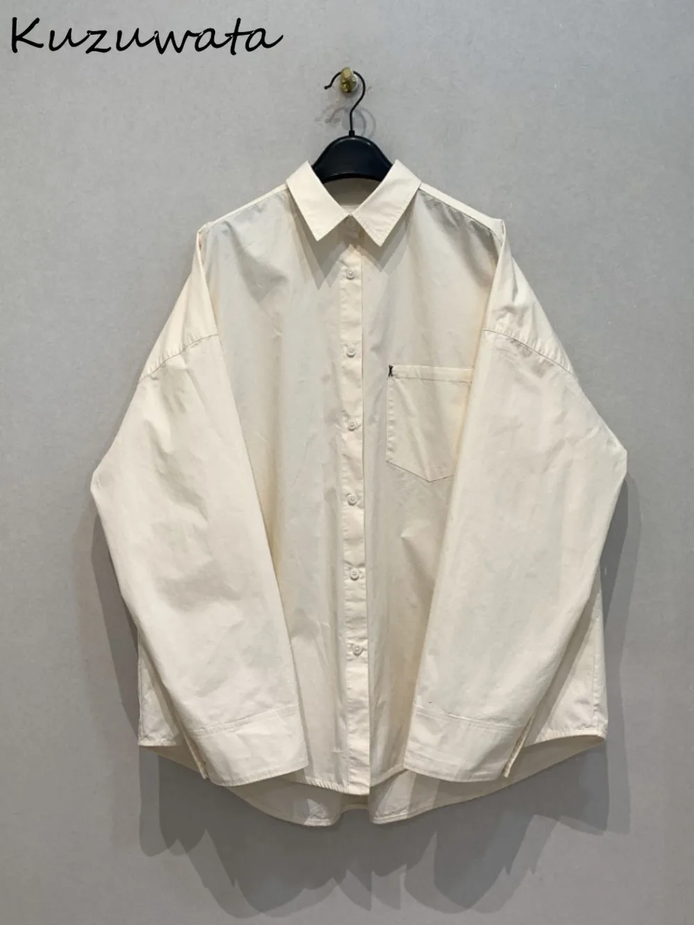 Kuzuwata Casual Soft Loose Stripe Simple Shirt New French Style Fresh Women Clothing Japan Minority High Street Streetwear Tops
Kuzuwata Casual Soft Loose Stripe Simple Shirt New French Style Fresh Women Clothing Japan Minority High Street Streetwear Tops