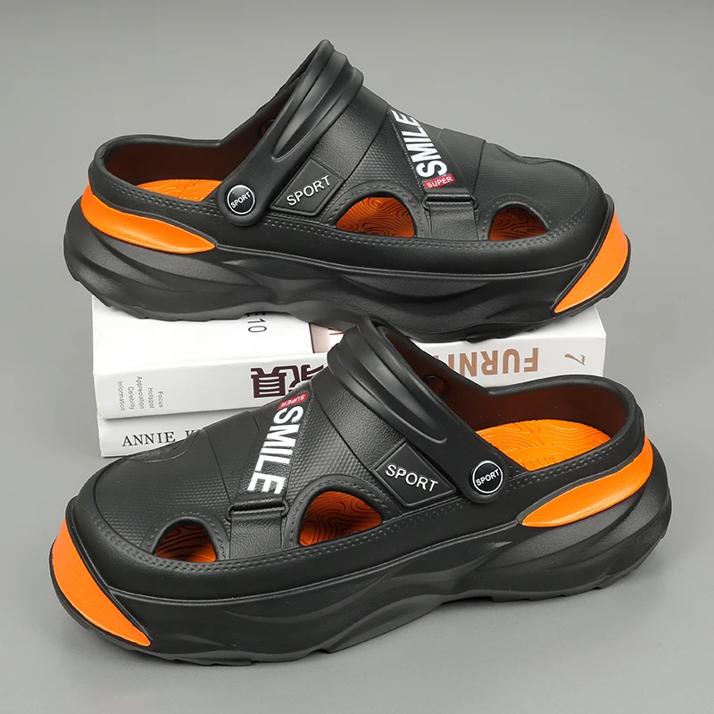 2024 New Men Outdoor Sandals Slippers Beach Comfortable Thick Soft Sole Clogs Casual Shoes Garden Shoes Mens Beach Sandals 45 46
2024 New Men Outdoor Sandals Slippers Beach Comfortable Thick Soft Sole Clogs Casual Shoes Garden Shoes Mens Beach Sandals 45 46