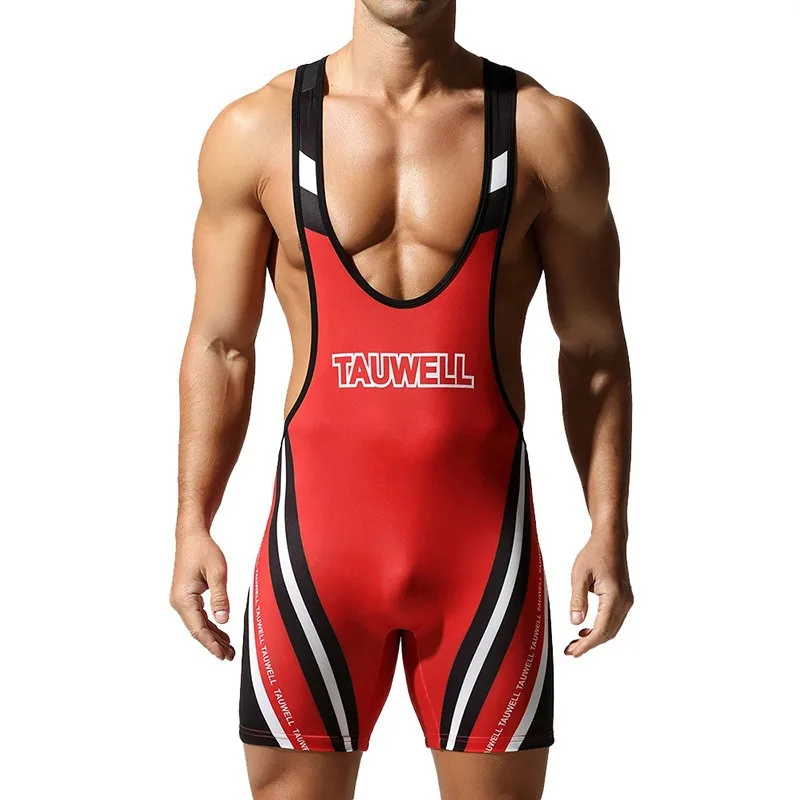 Men's One-piece Wrestling Suit Nylon Breathable Waist Protection Yoga Fitness Clothing Sports Cycling Training Suit G75B
Men's One-piece Wrestling Suit Nylon Breathable Waist Protection Yoga Fitness Clothing Sports Cycling Training Suit G75B