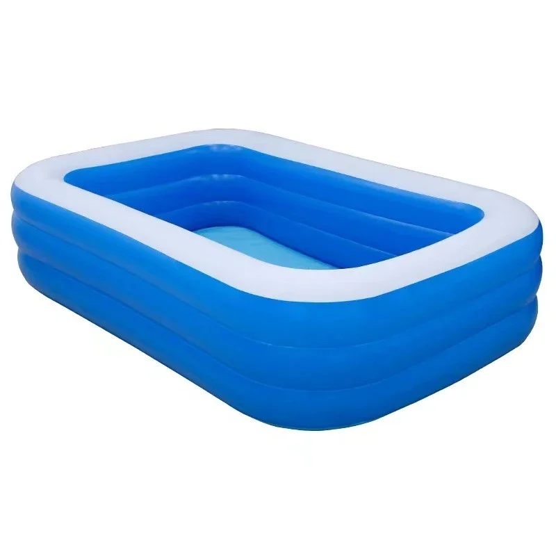 Thickened Rectangular Inflatable Swimming Pool for Family Outdoor Indoor Kids Baby Play Pool Can Be Used As Ocean Ball Pit
Thickened Rectangular Inflatable Swimming Pool for Family Outdoor Indoor Kids Baby Play Pool Can Be Used As Ocean Ball Pit