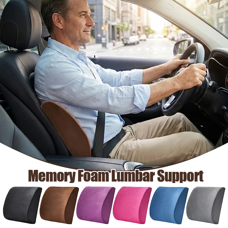 Memory Foam Waist Cushion Seat Backrest Lumbar Support Pad For Car Office Waist Protector Relieves Fatigue Breathable Pillow
Memory Foam Waist Cushion Seat Backrest Lumbar Support Pad For Car Office Waist Protector Relieves Fatigue Breathable Pillow