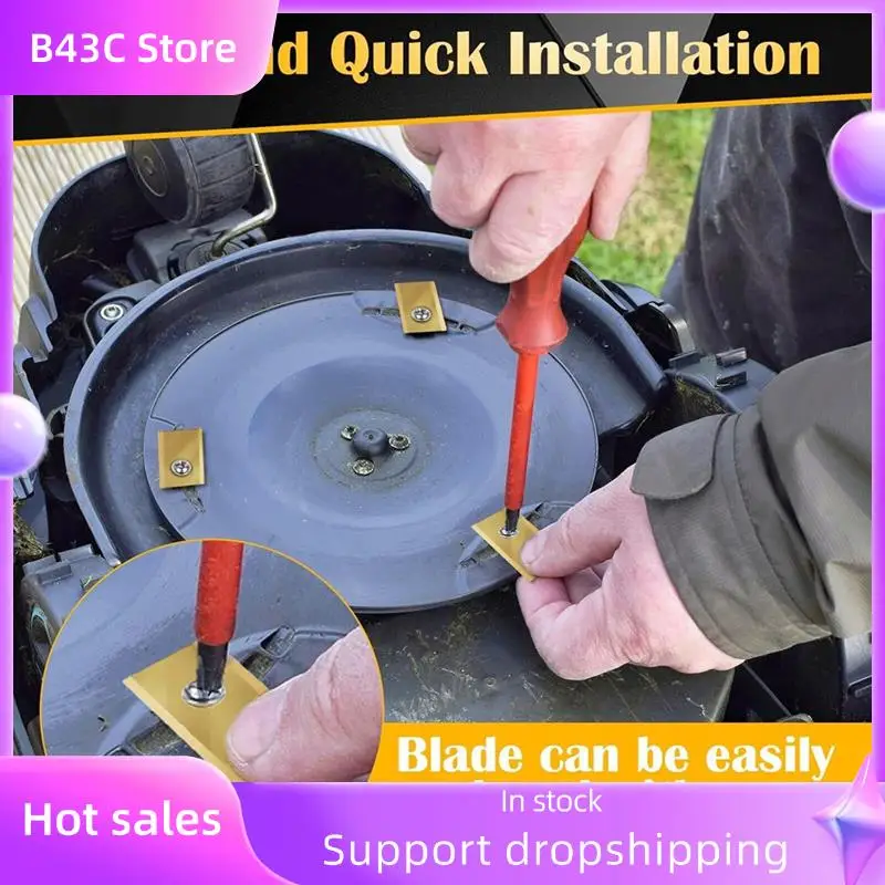 B14C 36Pcs Robotic Lawnmower Blades With Screws For Worx Landroid Lawn Mower Blade Robot Accessories
B14C 36Pcs Robotic Lawnmower Blades With Screws For Worx Landroid Lawn Mower Blade Robot Accessories