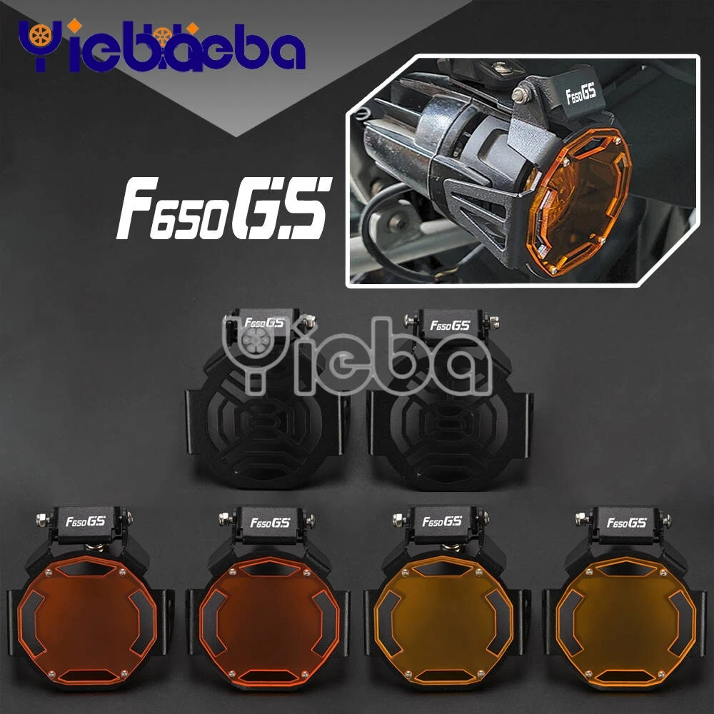 FOR BMW F650GS F700GS F750GS F850GS F800GS R1200GS R1250GS R1300GS Adventure LED Fog light Protector Guard Foglight Lamp Cover