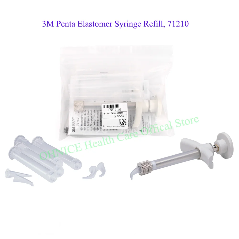 3M ESPE Penta Elastomer Plastic Syringe Set 3M Impregum Elastomeric Syringe Refill 71210 Dental Impression Material Conveyor
3M ESPE Penta Elastomer Plastic Syringe Set 3M Impregum Elastomeric Syringe Refill 71210 Dental Impression Material Conveyor