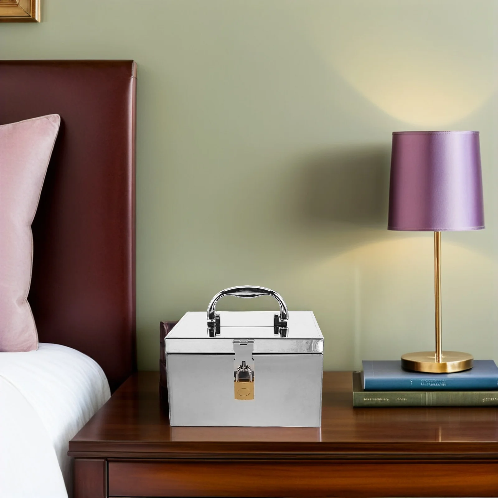 Locking Stainless Steel Money Box Heavy Duty Cash Organizer Rectangular Storage Jar for Secure Savings Metal Bank for Adults
Locking Stainless Steel Money Box Heavy Duty Cash Organizer Rectangular Storage Jar for Secure Savings Metal Bank for Adults