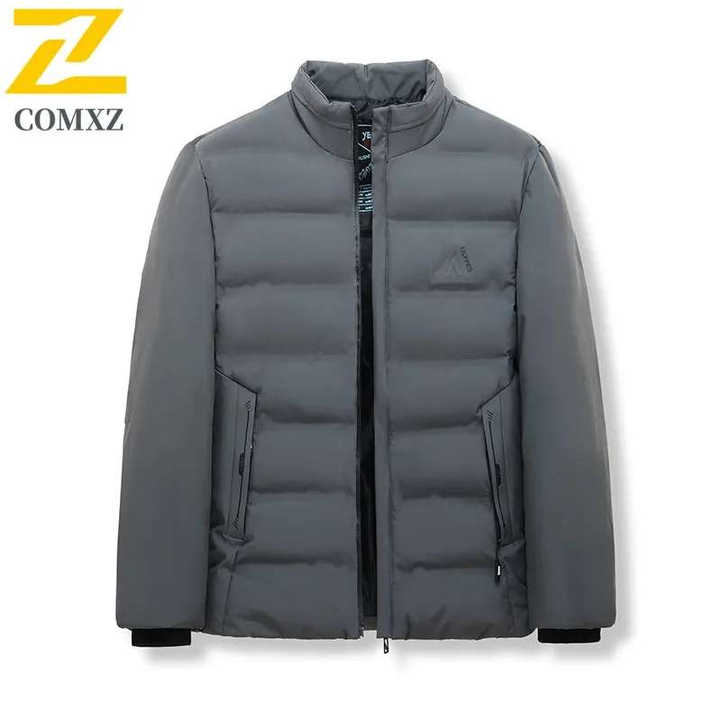 Men Stand Collar Long Jacket Thickened Thermal Coat Water-Resistant Windproof Winter Parka Leisure Business Overcoat Streetwear
Men Stand Collar Long Jacket Thickened Thermal Coat Water-Resistant Windproof Winter Parka Leisure Business Overcoat Streetwear