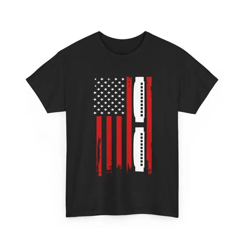 4th Of July Patriotic Harmonicist American Flag Harmonica T Shirt
4th Of July Patriotic Harmonicist American Flag Harmonica T Shirt