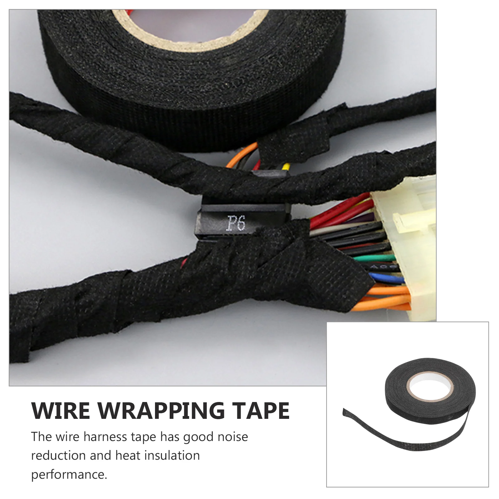 Wire Harness Cloth Tape Self Adhesive Noise Damping Heat Proof Electrical Wrap Fabric Tape for Car Interior Long Length 
Wire Harness Cloth Tape Self Adhesive Noise Damping Heat Proof Electrical Wrap Fabric Tape for Car Interior Long Length