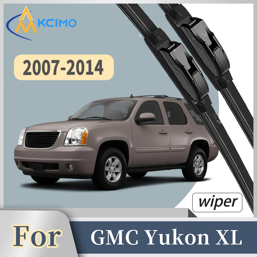 Premium Rubber Front Windscreen Wiper Blades For GMC Yukon XL 2007-2014 Quiet Smooth Wiping Waterproof Windshield Kit 2Pcs
Premium Rubber Front Windscreen Wiper Blades For GMC Yukon XL 2007-2014 Quiet Smooth Wiping Waterproof Windshield Kit 2Pcs