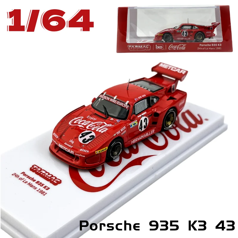 TW Diecast 1/64 Scale Porsche Alloy Car Model Porsche 935 K3 43 Supercar Play Vehicles Toys for Boys Original Box
TW Diecast 1/64 Scale Porsche Alloy Car Model Porsche 935 K3 43 Supercar Play Vehicles Toys for Boys Original Box
