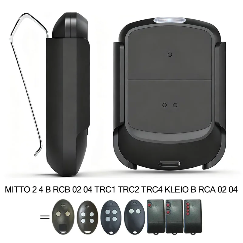 MITTO 2 4 2M 4M MITTO2M MITTO4M KLEIO B RCB 02 04 RCB02 RCB04 TRC1 TRC2 TRC4 Garage Door Remote Control 433.92MHz Rolling Code