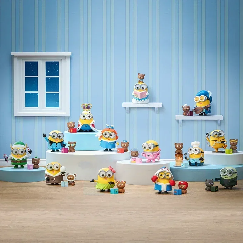 POP MART Minions Bedtime Stories by Bob and Tim Series Blind Box Guess Bag Mystery Box Toys Doll Cute Anime Figure Ornaments
POP MART Minions Bedtime Stories by Bob and Tim Series Blind Box Guess Bag Mystery Box Toys Doll Cute Anime Figure Ornaments