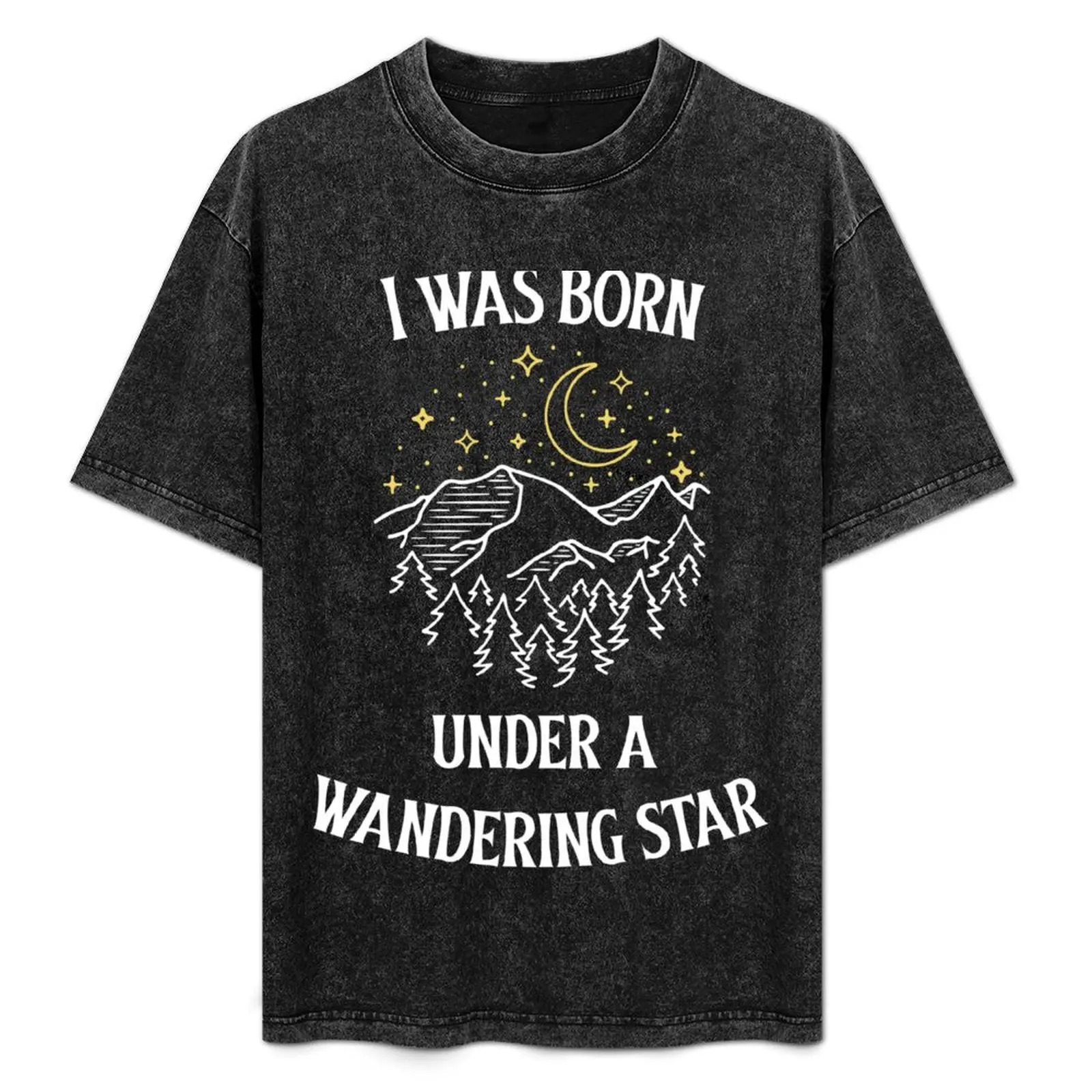 Traveler Quote I Was Born Under a Wandering Star T-Shirt Plus Size Summer Casual T-Shirt
Traveler Quote I Was Born Under a Wandering Star T-Shirt Plus Size Summer Casual T-Shirt
