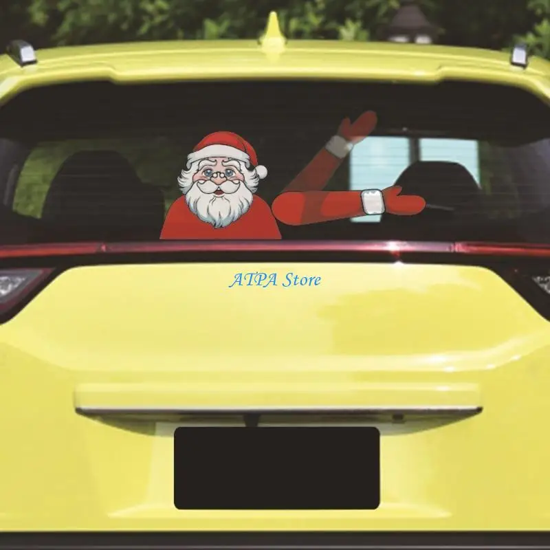 U13C Moving Arm Design Rear Window Wiper Car Decal Happy Santa Clause Elk Snowman
U13C Moving Arm Design Rear Window Wiper Car Decal Happy Santa Clause Elk Snowman