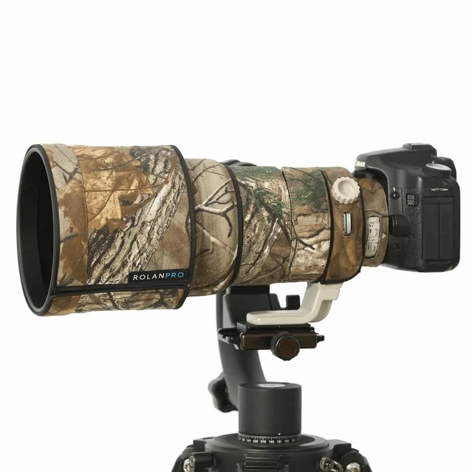 ROLANPRO Lens Camouflage Waterproof Coat for CANON EF 200mm F2 L IS USM Rainproof Lens Protective Elastic Cover
ROLANPRO Lens Camouflage Waterproof Coat for CANON EF 200mm F2 L IS USM Rainproof Lens Protective Elastic Cover